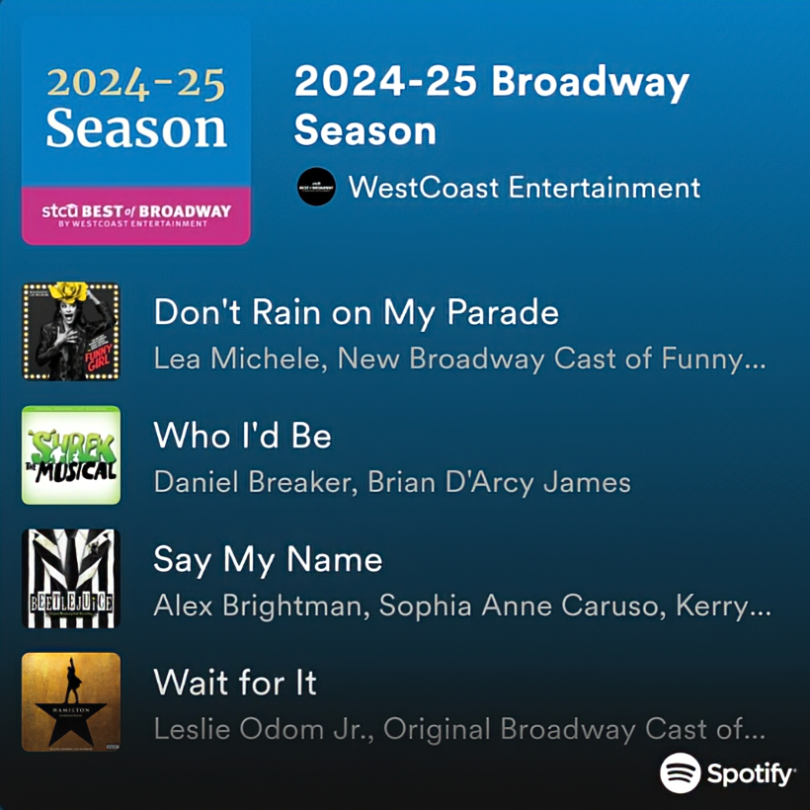More Info for 2024-25 Season Playlist